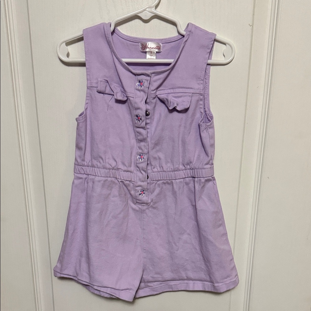 Nannette Purple Kids One Piece